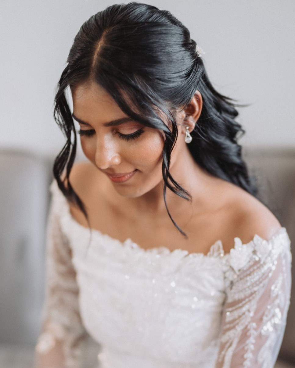 Bridal makeup look